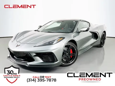 Gray 2024 Chevrolet Corvette Stingray for sale in St. Charles, MO