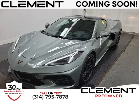 Gray 2024 Chevrolet Corvette Stingray for sale in St. Charles, MO