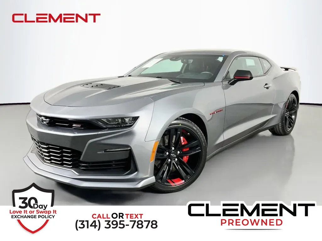 Gray 2021 Chevrolet Camaro SS for sale in St. Charles, MO