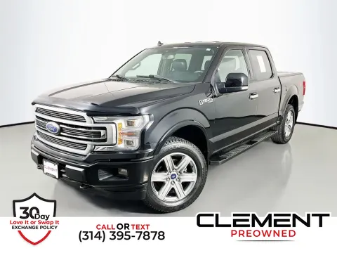 Black 2019 Ford F-150 Lariat for sale in St. Charles, MO
