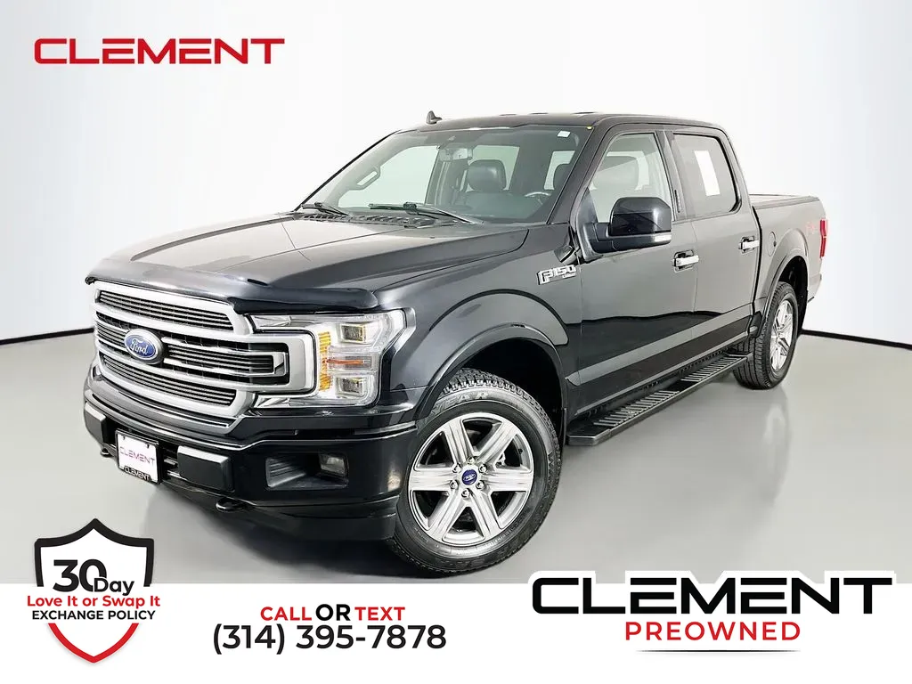 Black 2019 Ford F-150 Lariat for sale in St. Charles, MO