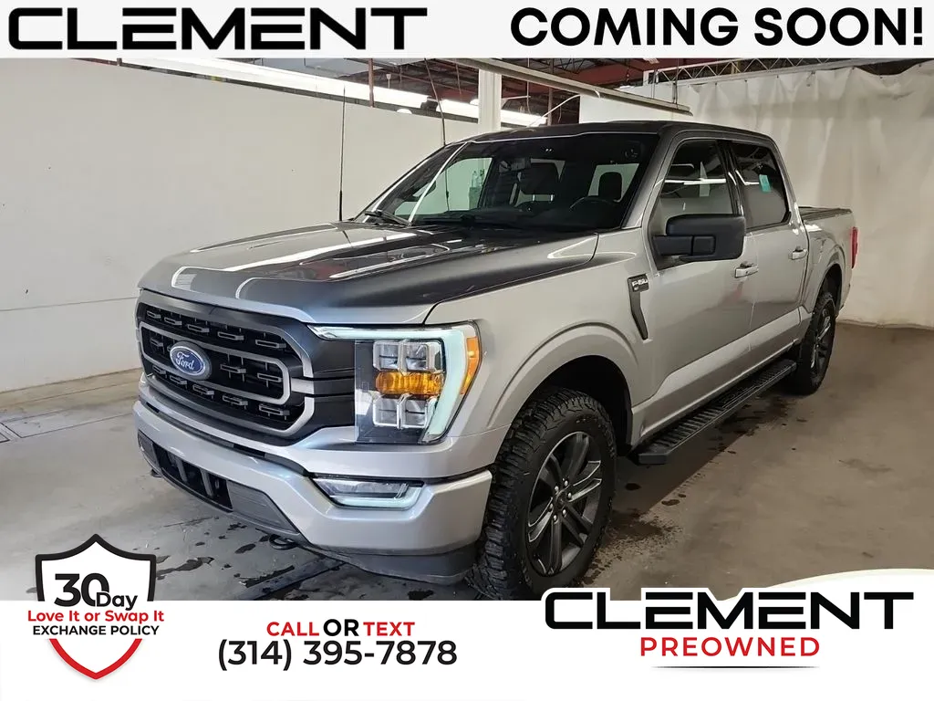 Silver 2023 Ford F-150 XLT for sale in St. Charles, MO