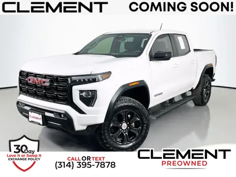 White 2024 GMC Canyon Elevation for sale in St. Charles, MO