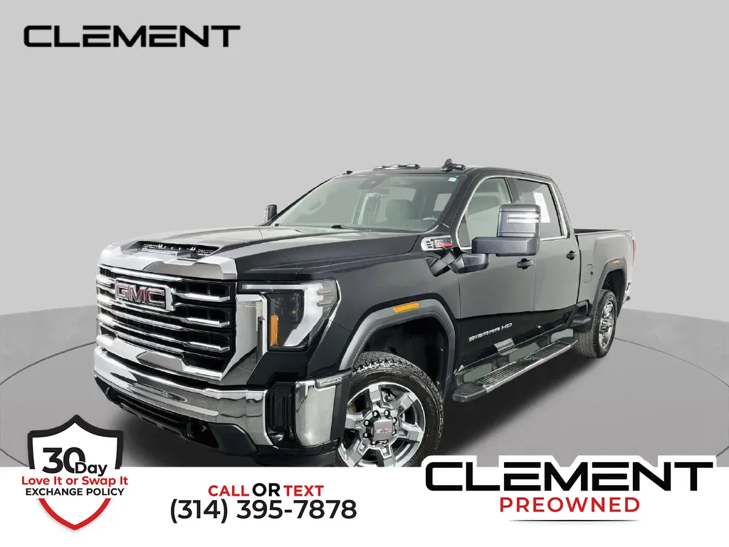 Black 2025 GMC Sierra 2500 HD SLE for sale in St. Charles, MO