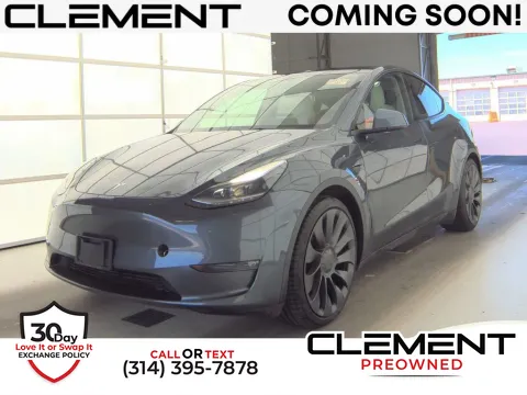 Silver 2021 Tesla Model Y Performance for sale in St. Charles, MO