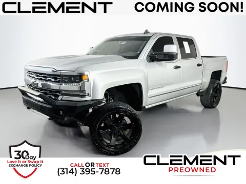 Silver 2017 Chevrolet Silverado 1500 LTZ for sale in St. Charles, MO