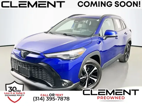 Blue 2024 Toyota Corolla Cross Hybrid XSE for sale in St. Charles, MO