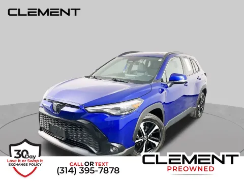 Blue 2024 Toyota Corolla Cross Hybrid XSE for sale in St. Charles, MO