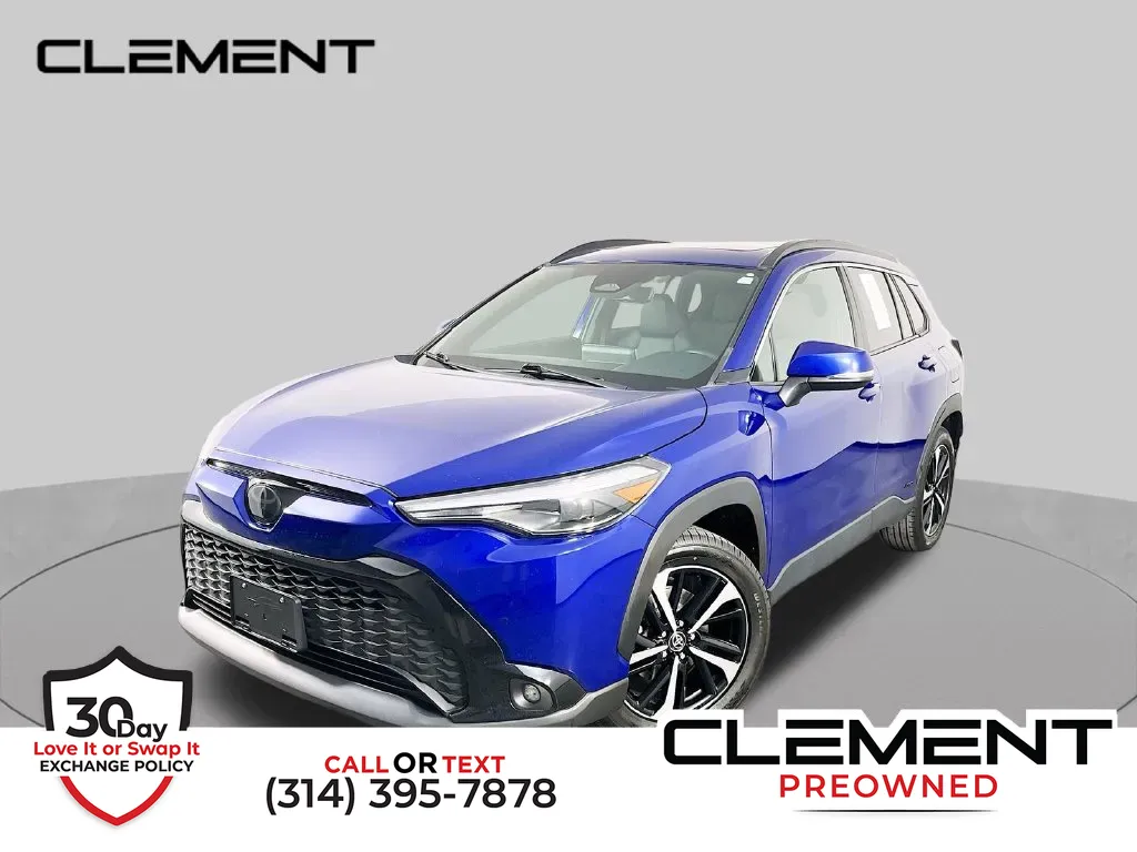 Blue 2024 Toyota Corolla Cross Hybrid XSE for sale in St. Charles, MO