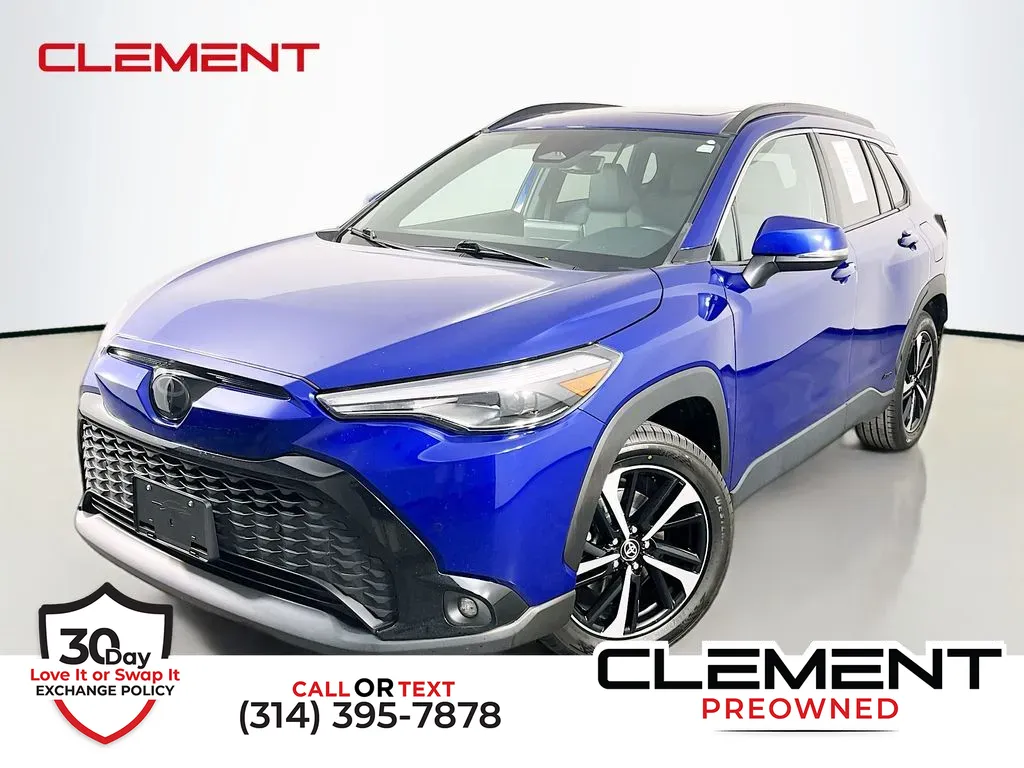 Blue 2024 Toyota Corolla Cross Hybrid XSE for sale in St. Charles, MO