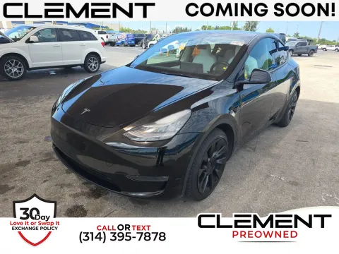Black 2021 Tesla Model Y Long Range for sale in St. Charles, MO