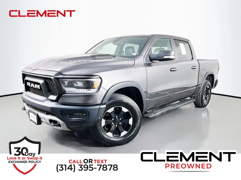 Gray 2019 Ram 1500 Rebel for sale in St. Charles, MO
