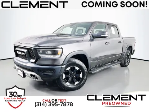 Gray 2019 Ram 1500 Rebel for sale in St. Charles, MO