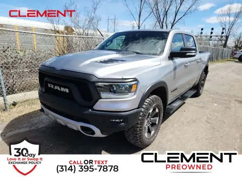 Silver 2022 Ram 1500 Rebel for sale in St. Charles, MO