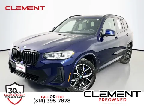 Blue 2023 BMW X3 xDrive30i for sale in St. Charles, MO