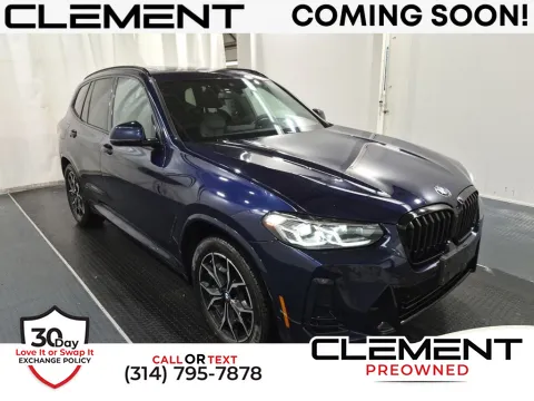 Blue 2023 BMW X3 xDrive30i for sale in St. Charles, MO