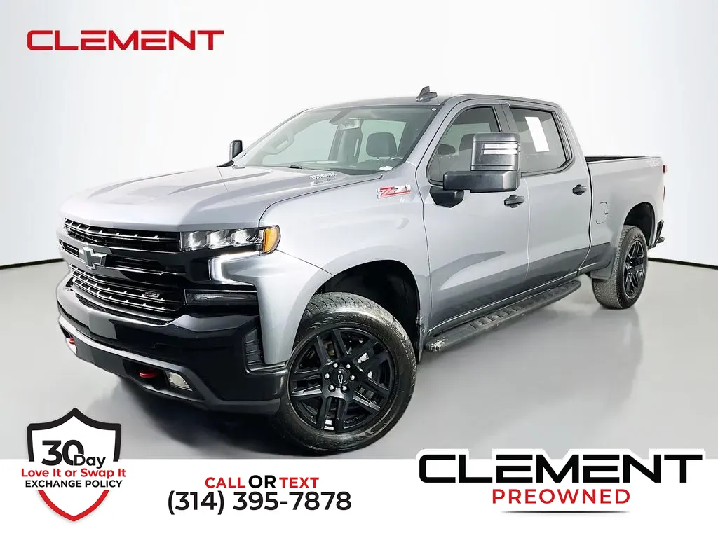 Gray 2022 Chevrolet Silverado 1500 LTD LT Trail Boss for sale in St. Charles, MO