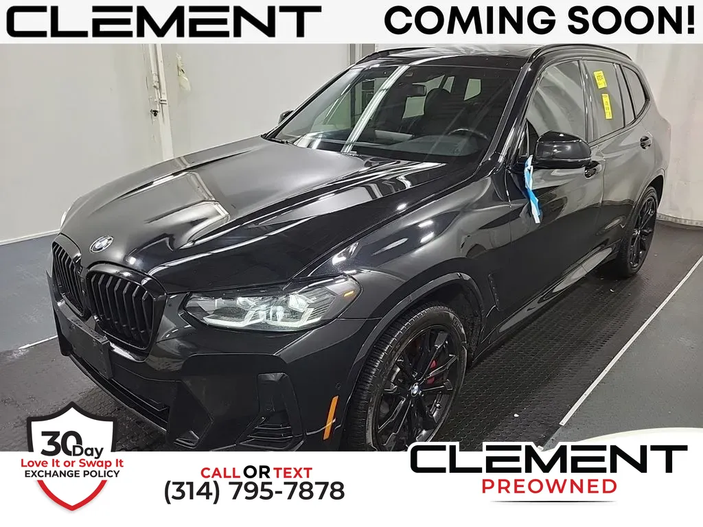 Black 2022 BMW X3 xDrive30i for sale in St. Charles, MO