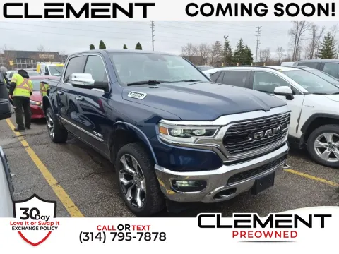 Blue 2021 Ram 1500 Limited for sale in St. Charles, MO