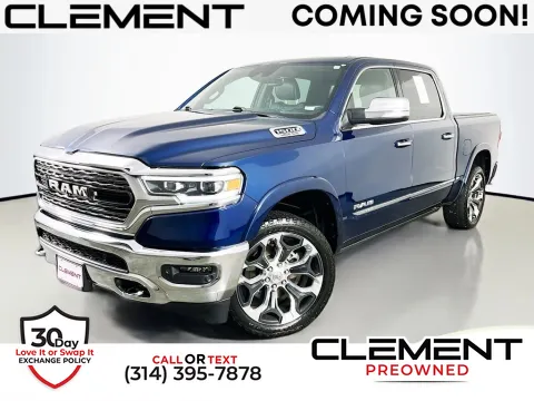 Blue 2021 Ram 1500 Limited for sale in St. Charles, MO