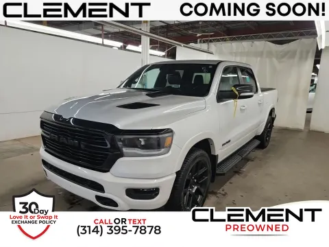 White 2022 Ram 1500 Laramie for sale in St. Charles, MO