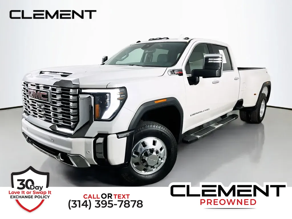 White 2025 GMC Sierra 3500 HD Denali for sale in St. Charles, MO