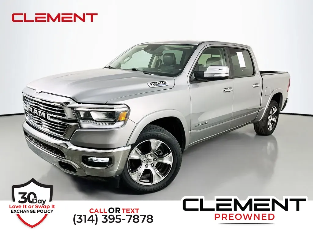 Silver 2022 Ram 1500 Laramie for sale in St. Charles, MO