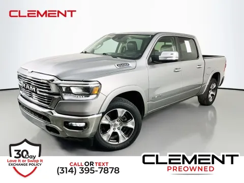 Silver 2022 Ram 1500 Laramie for sale in St. Charles, MO