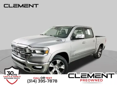Silver 2022 Ram 1500 Laramie for sale in St. Charles, MO