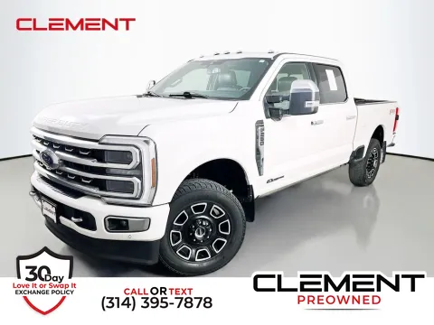 White 2024 Ford F-250SD Platinum for sale in St. Charles, MO
