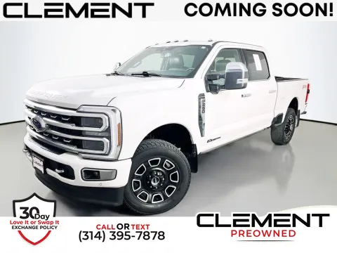 White 2024 Ford F-250SD Platinum for sale in St. Charles, MO