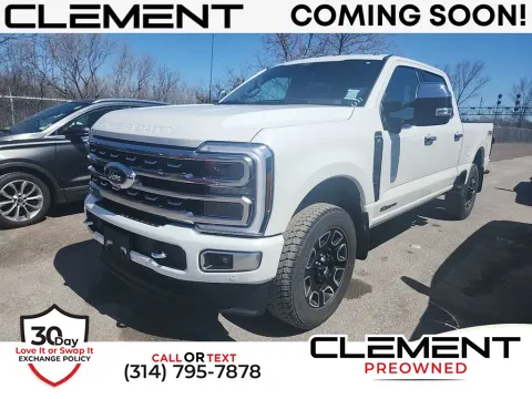 White 2024 Ford F-250SD Platinum for sale in St. Charles, MO