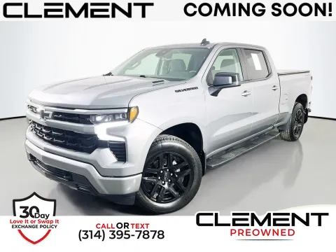 Gray 2024 Chevrolet Silverado 1500 RST for sale in St. Charles, MO