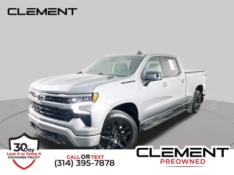 Gray 2024 Chevrolet Silverado 1500 RST for sale in St. Charles, MO