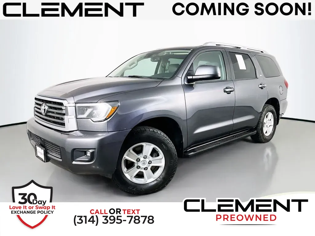 Gray 2019 Toyota Sequoia SR5 for sale in St. Charles, MO