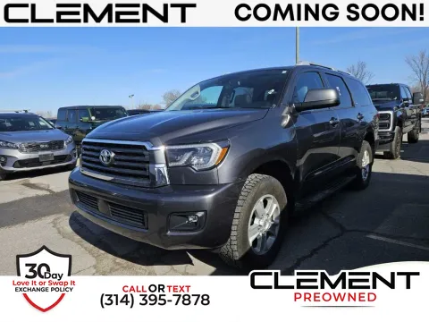 Gray 2019 Toyota Sequoia SR5 for sale in St. Charles, MO