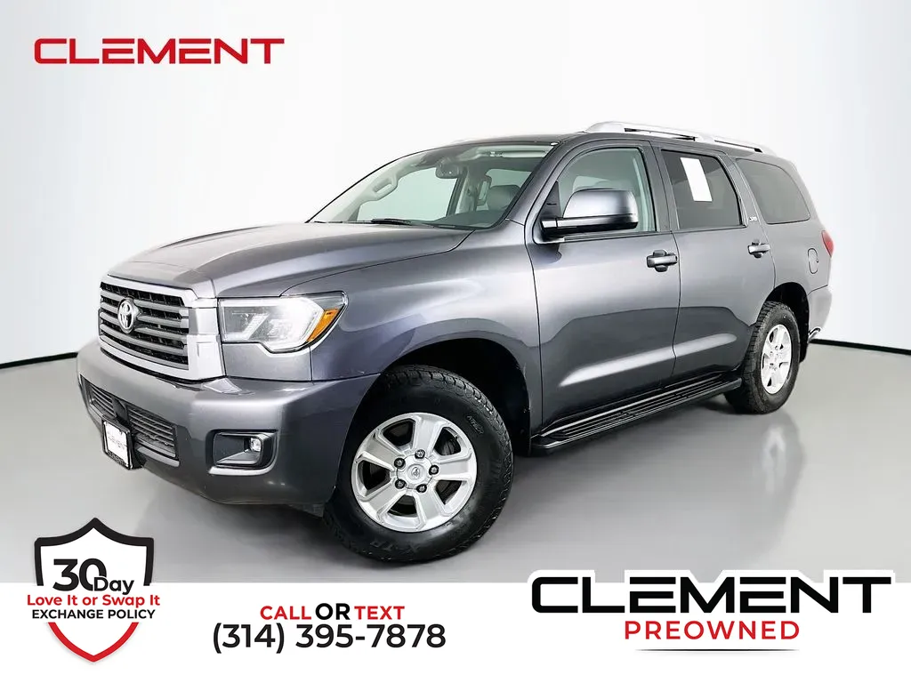 Gray 2019 Toyota Sequoia SR5 for sale in St. Charles, MO
