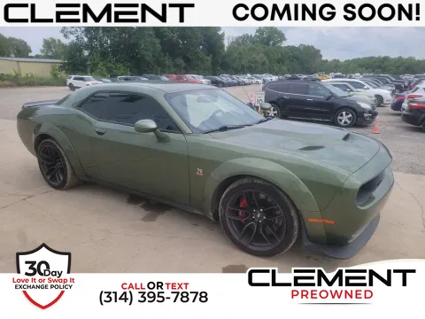 Green 2022 Dodge Challenger R/T Scat Pack Widebody for sale in St. Charles, MO