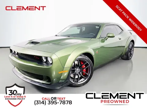 Green 2022 Dodge Challenger R/T Scat Pack Widebody for sale in St. Charles, MO
