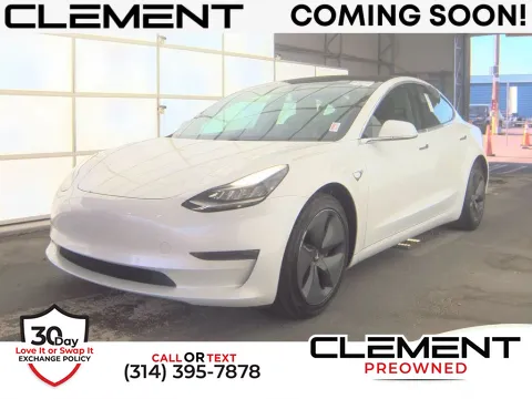 White 2020 Tesla Model 3 Standard for sale in St. Charles, MO