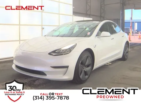 White 2020 Tesla Model 3 Standard for sale in St. Charles, MO