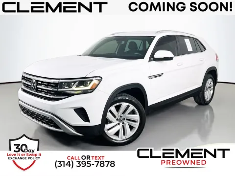 White 2023 Volkswagen Atlas Cross Sport 3.6L V6 SE w/Technology for sale in St. Charles, MO