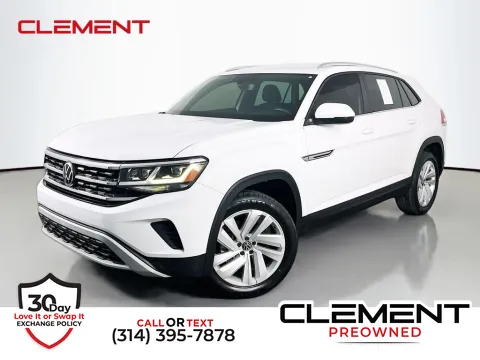 White 2023 Volkswagen Atlas Cross Sport 3.6L V6 SE w/Technology for sale in St. Charles, MO