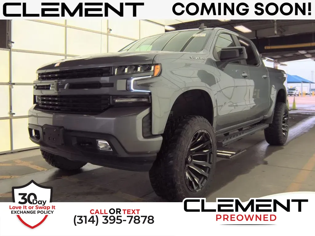 Gray 2021 Chevrolet Silverado 1500 RST for sale in St. Charles, MO