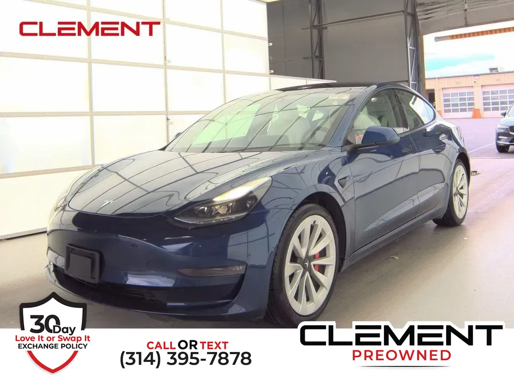Blue 2021 Tesla Model 3 Performance for sale in St. Charles, MO