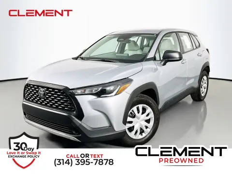 Silver 2023 Toyota Corolla Cross L for sale in St. Charles, MO