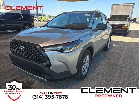 Silver 2023 Toyota Corolla Cross L for sale in St. Charles, MO
