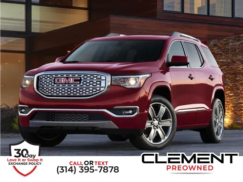 Black 2017 GMC Acadia Denali for sale in St. Charles, MO