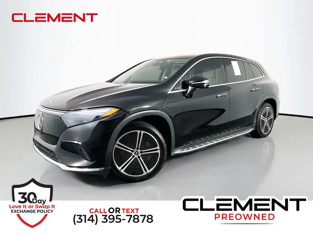 Black 2023 Mercedes-Benz EQS 450 for sale in St. Charles, MO