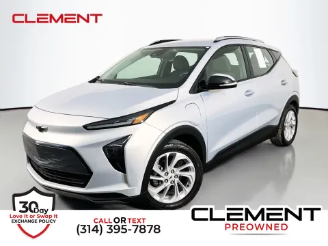 Silver 2023 Chevrolet Bolt EUV LT for sale in St. Charles, MO